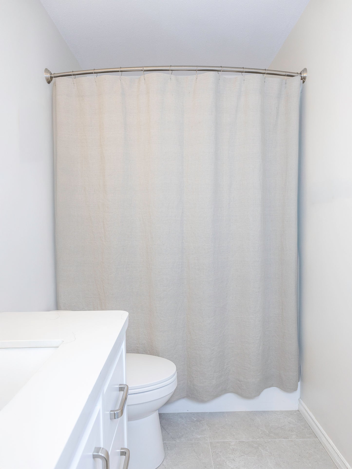 Linen Shower Curtain