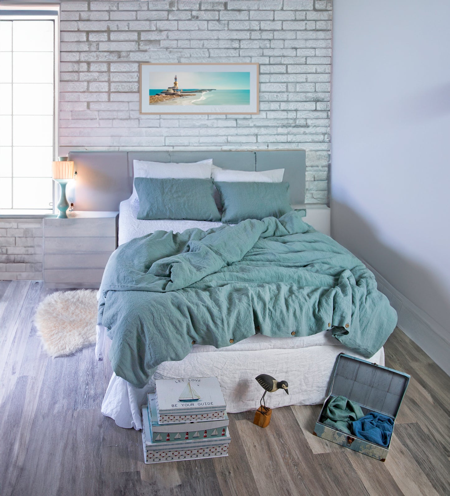 Queen Set Duvet + Pillowcases - choose colour in drop down