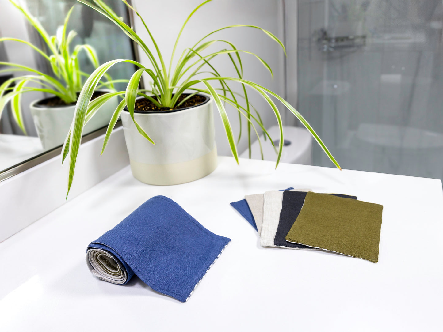 Linen Toilet Wipes - 4"x5"