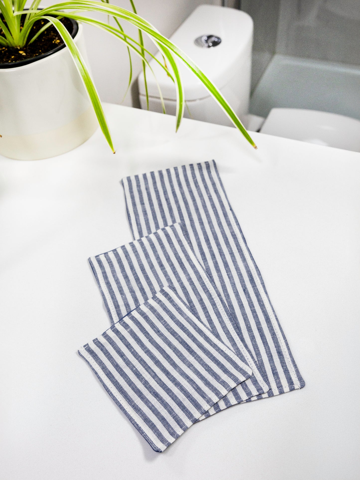 Linen Toilet Wipes - 4"x5"