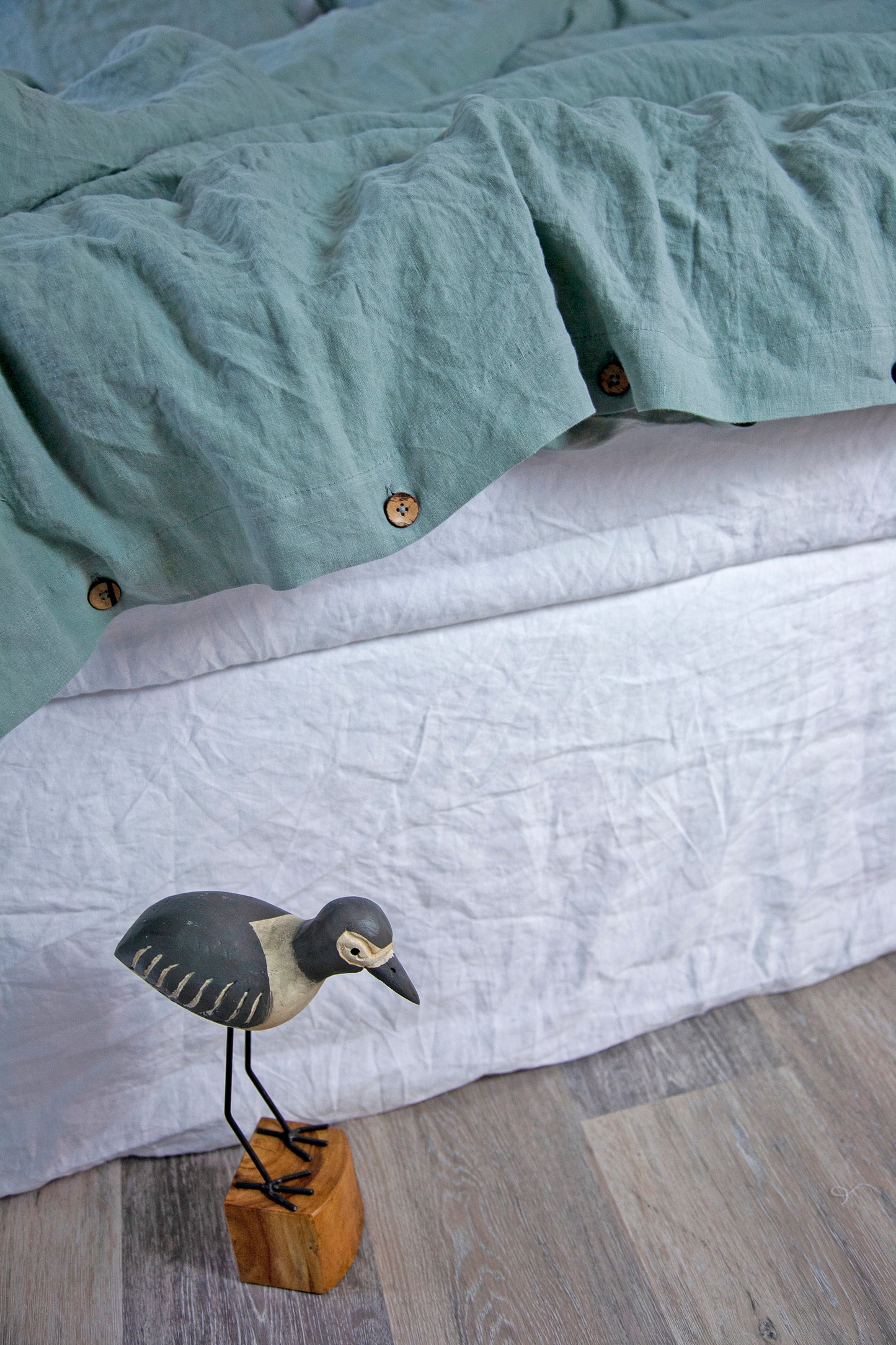 Queen Sized Linen Duvet Cover - Choose Colour in Drop Down