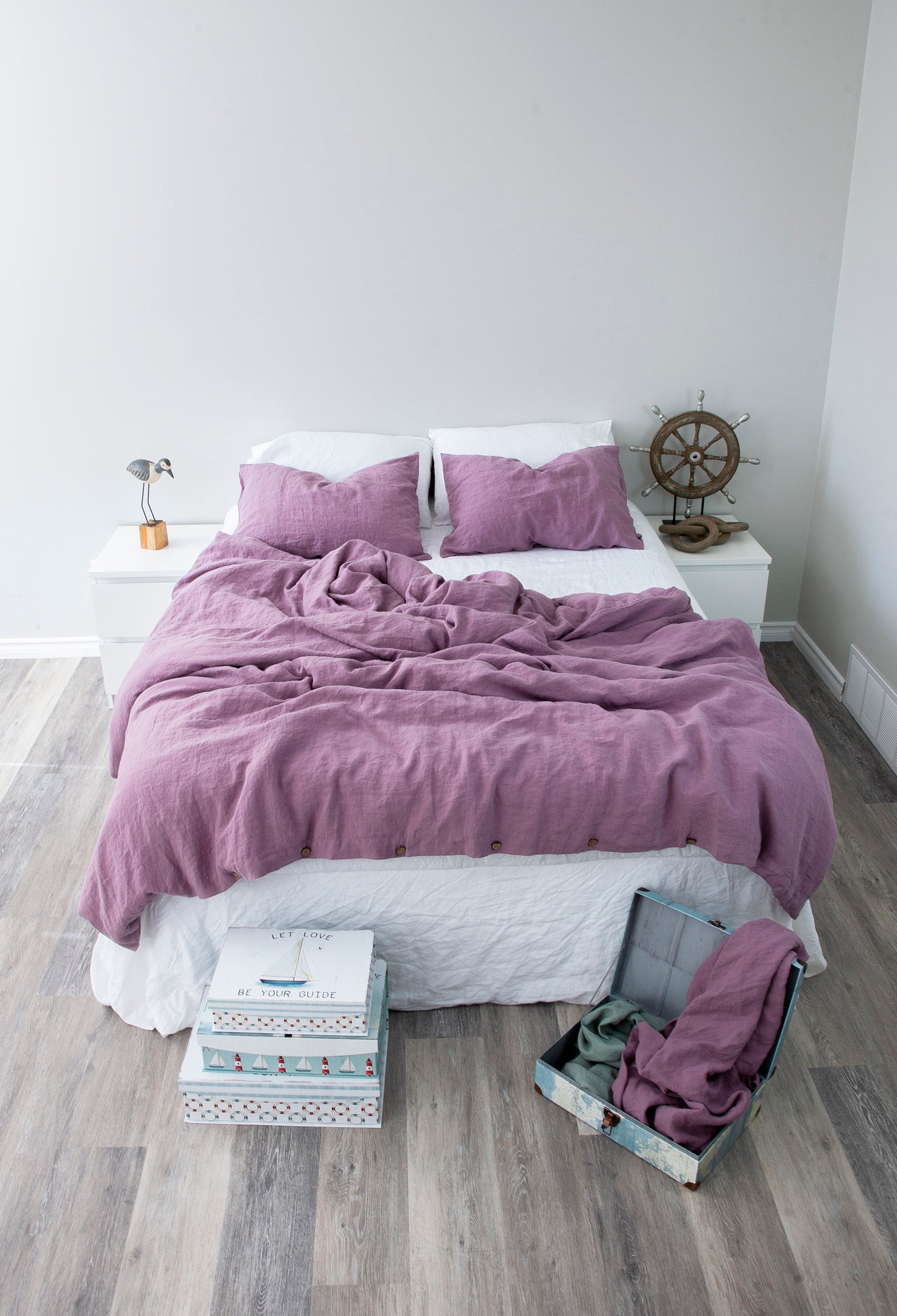 King Set Duvet + Pillowcases - choose colour in drop down