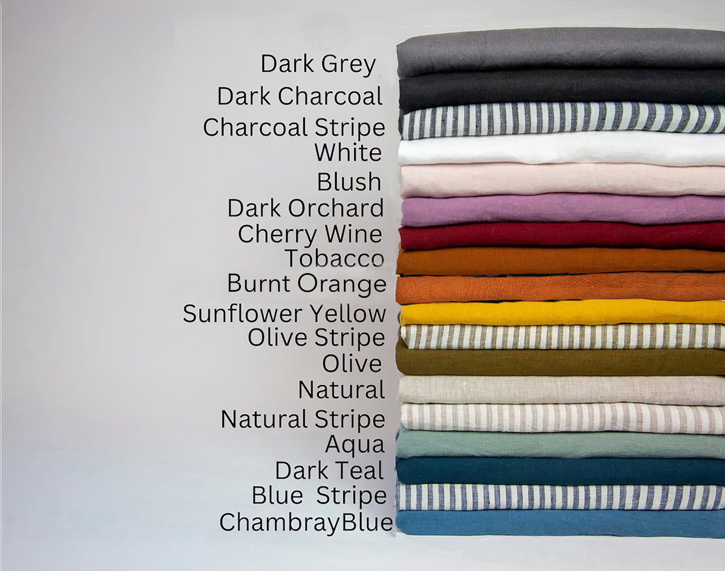 Twin Sheet Set - choose colour in drop down