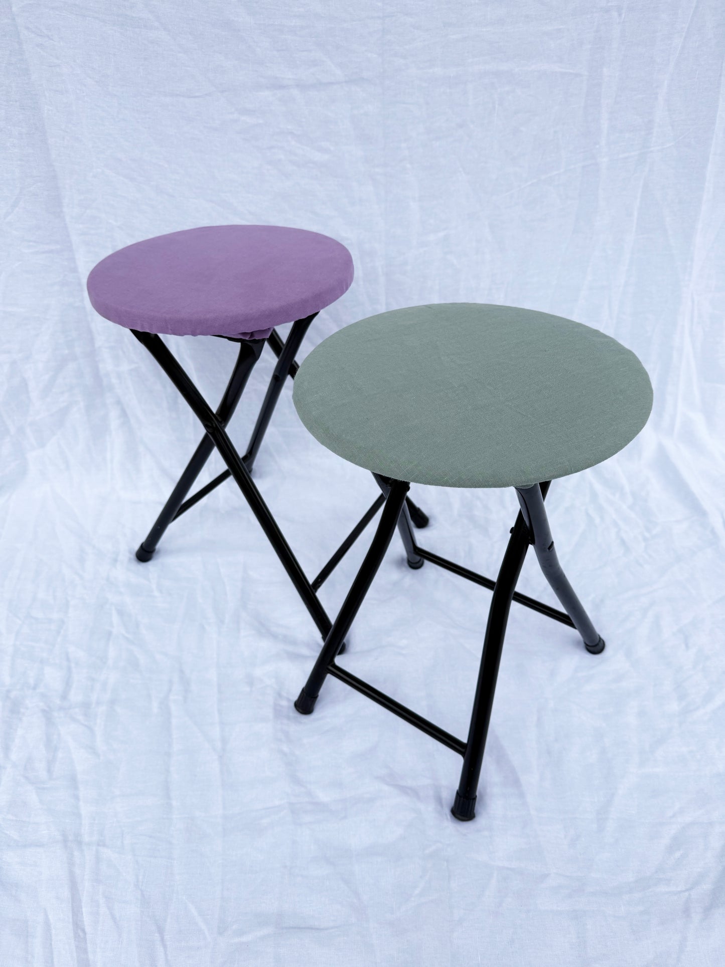 Linen Stool Covers