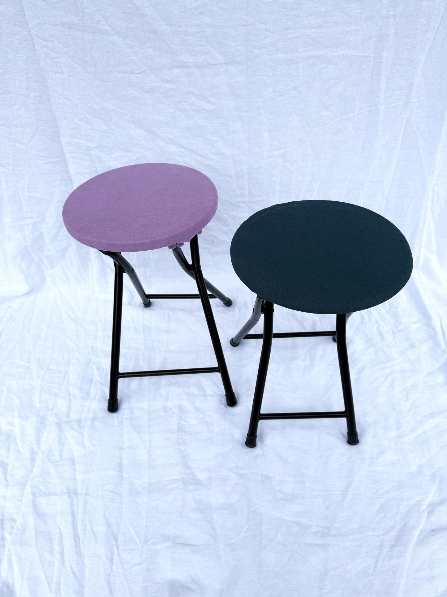 Linen Stool Covers