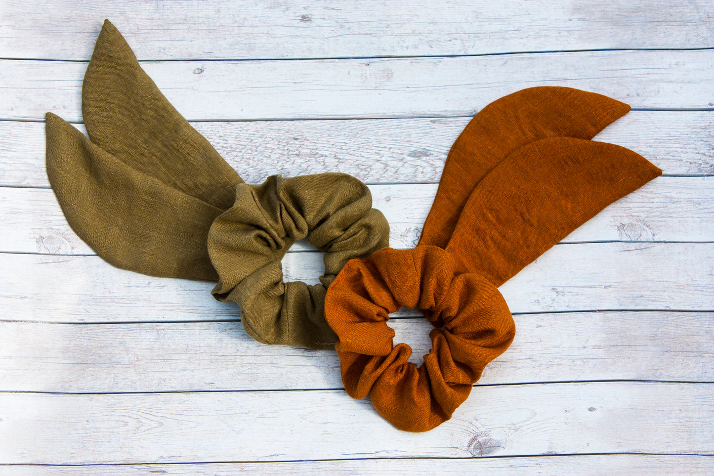 Linen Scrunchie with Bow