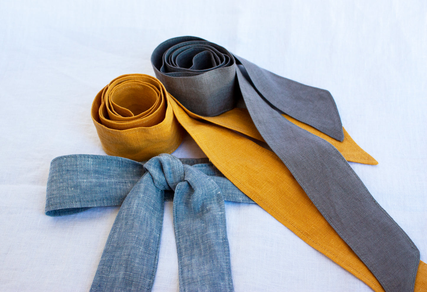 Linen Belt - 6.5cm width