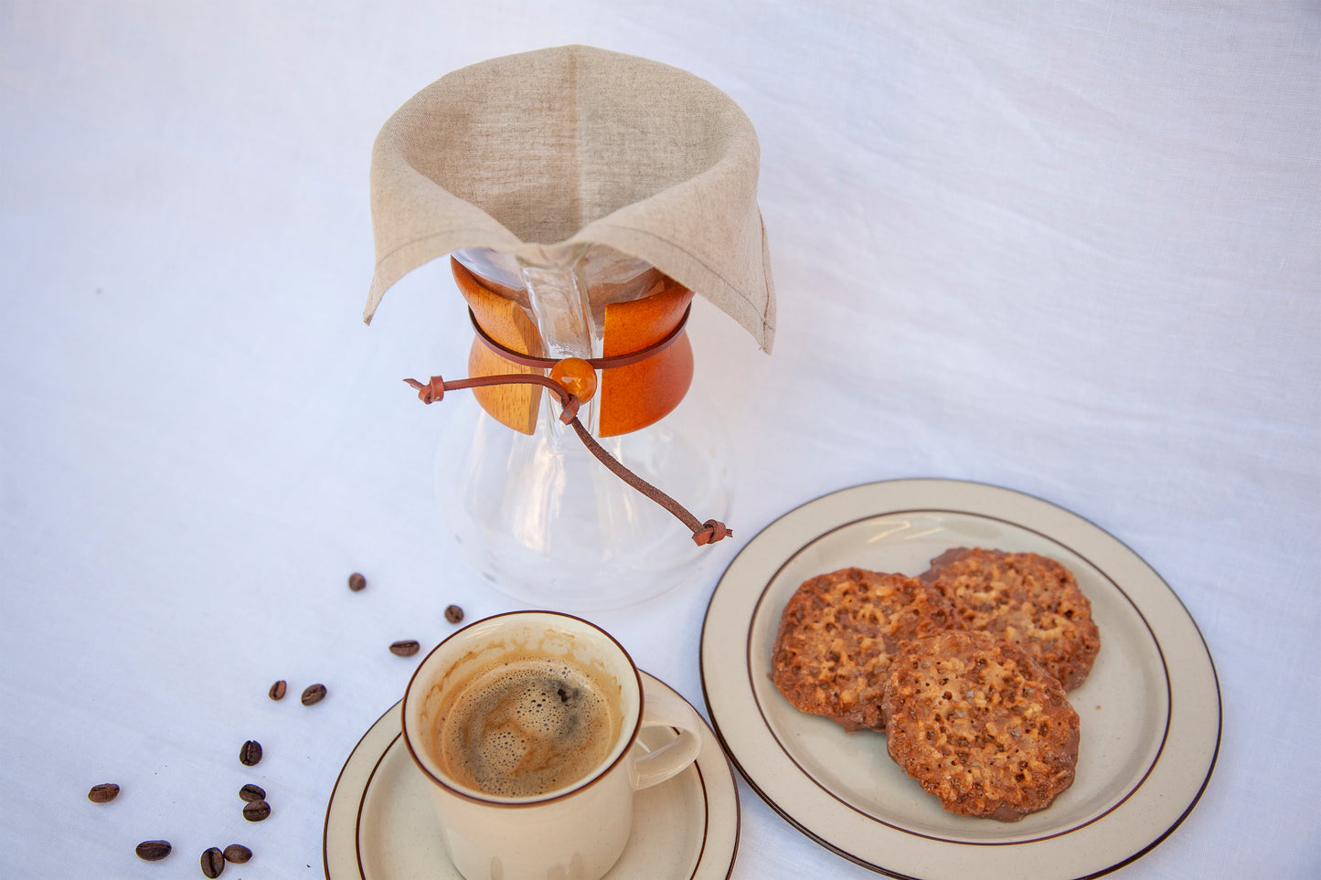 Reusable Linen Coffee Filters