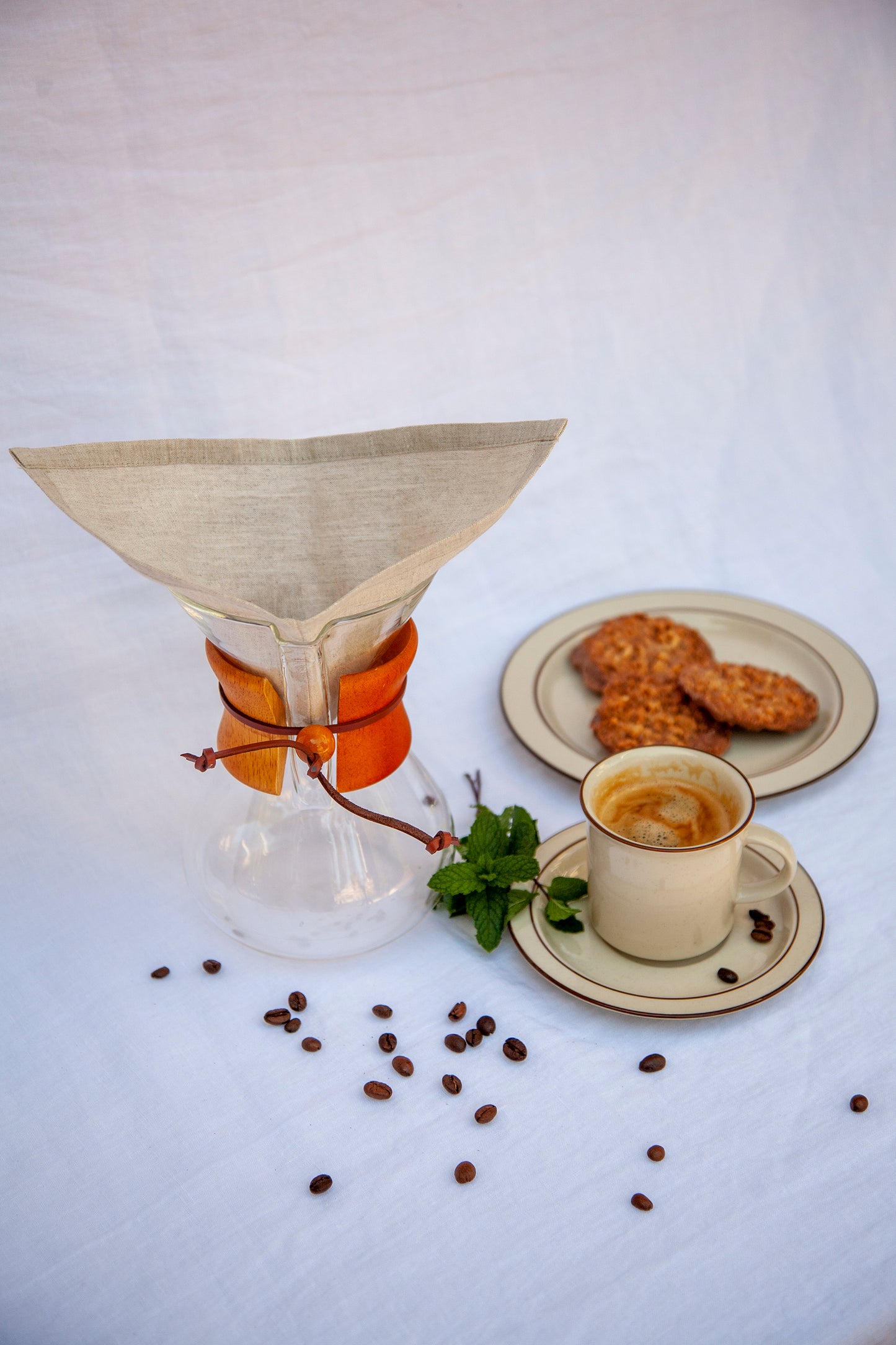 Reusable Linen Coffee Filters