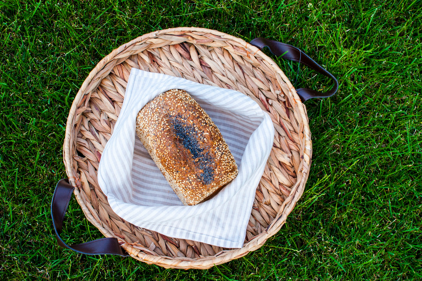 Linen Bento Bag - Bread and Produce Bag