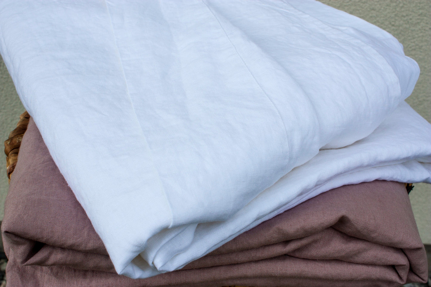 Linen Flat Sheet in all Solid Colours (Twin to Queen)