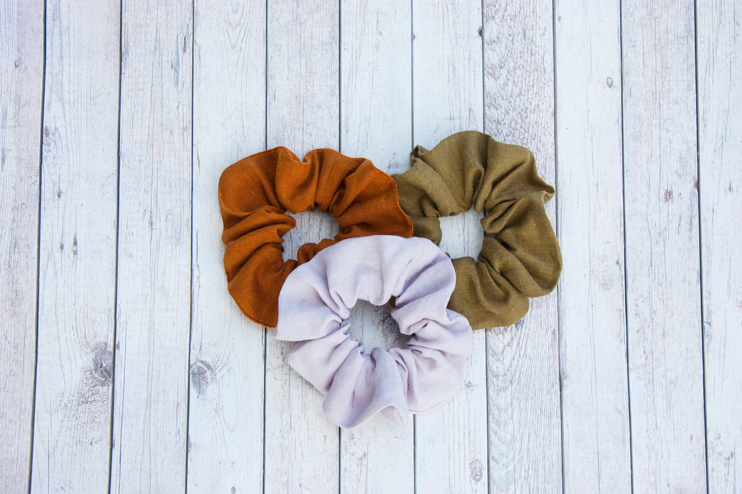 Adult & Child Hair Scrunchie Set with Bunny Ears