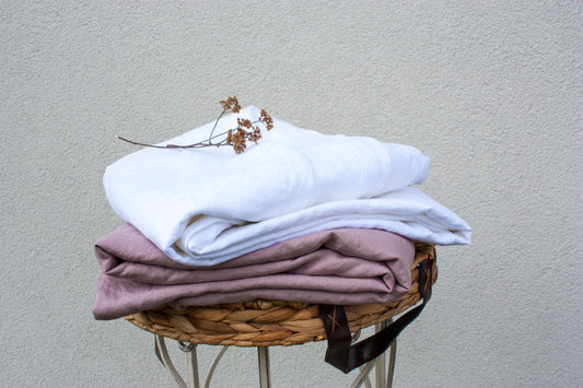 Linen Flat Sheet in all Solid Colours (Twin to Queen)