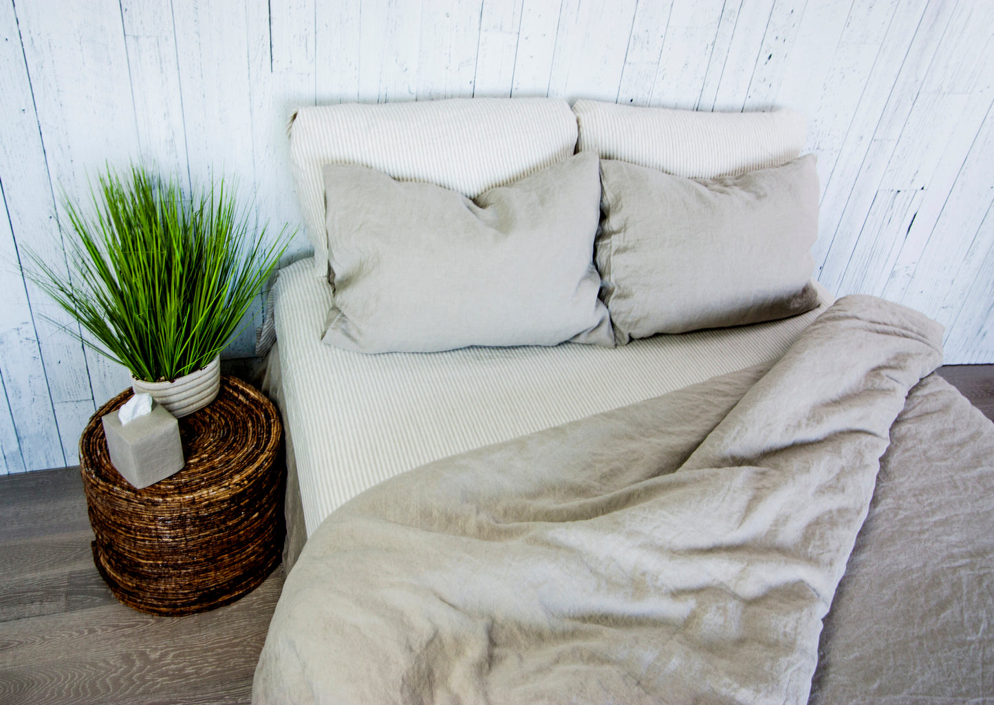 Single Set Duvet + Pillowcases - choose colour in drop down