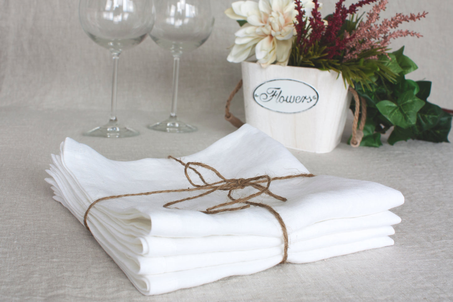 Linen Napkins 16"x16"