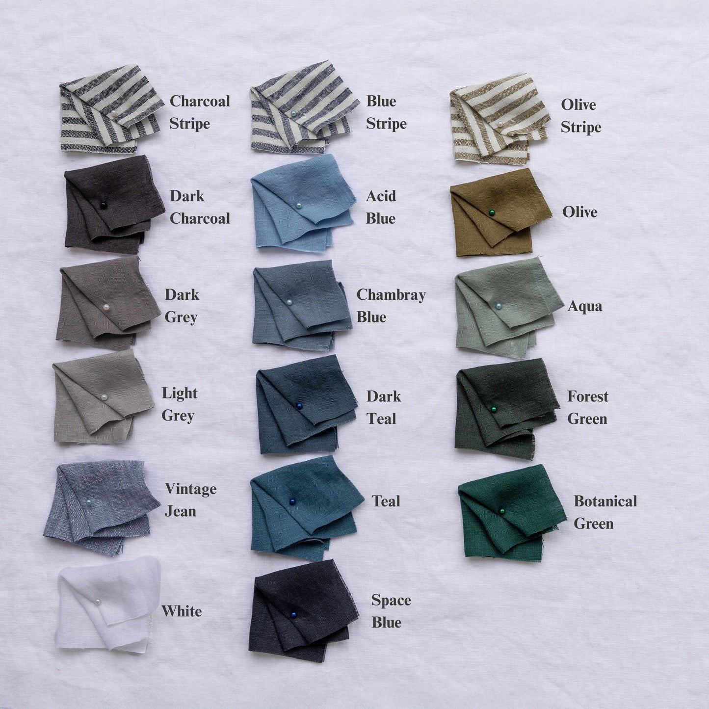 Linen Fabric Cut Offs