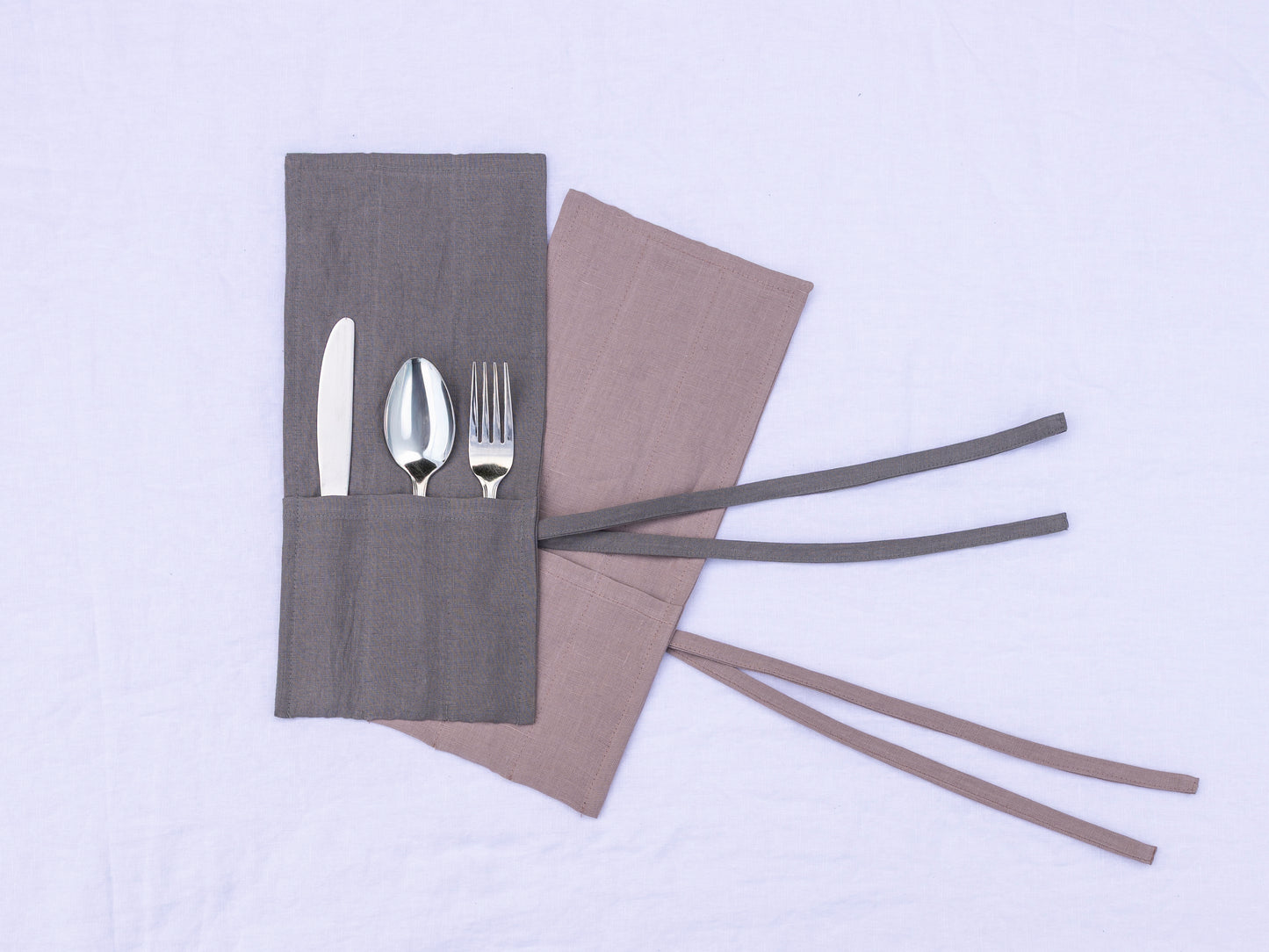 Linen Cutlery Roll Wrap