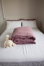 Load image into Gallery viewer, Full Double Sized Linen Duvet Cover - Choose Colour in Drop Down
