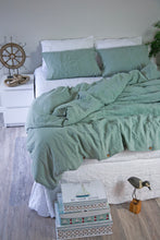 Load image into Gallery viewer, Aqua Set Duvet + 2 Pillowcases
