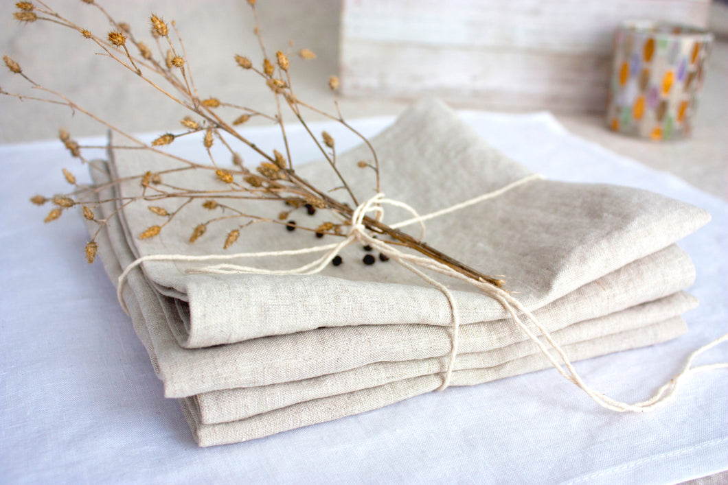 Large Quantities Linen Napkins 14