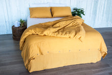 Load image into Gallery viewer, Twin Sized Linen Duvet Cover - Choose Colour in Drop Down
