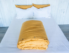 Load image into Gallery viewer, Twin Sized Linen Duvet Cover - Choose Colour in Drop Down
