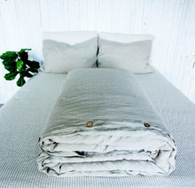 Load image into Gallery viewer, Natural Linen Duvet Cover
