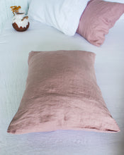 Load image into Gallery viewer, Linen Pillowcase with Side Envelope Closure
