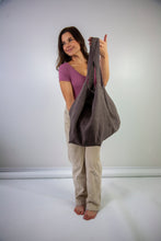 Load image into Gallery viewer, Large Linen Tote Bag
