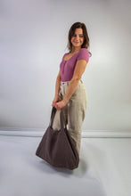 Load image into Gallery viewer, Large Linen Tote Bag
