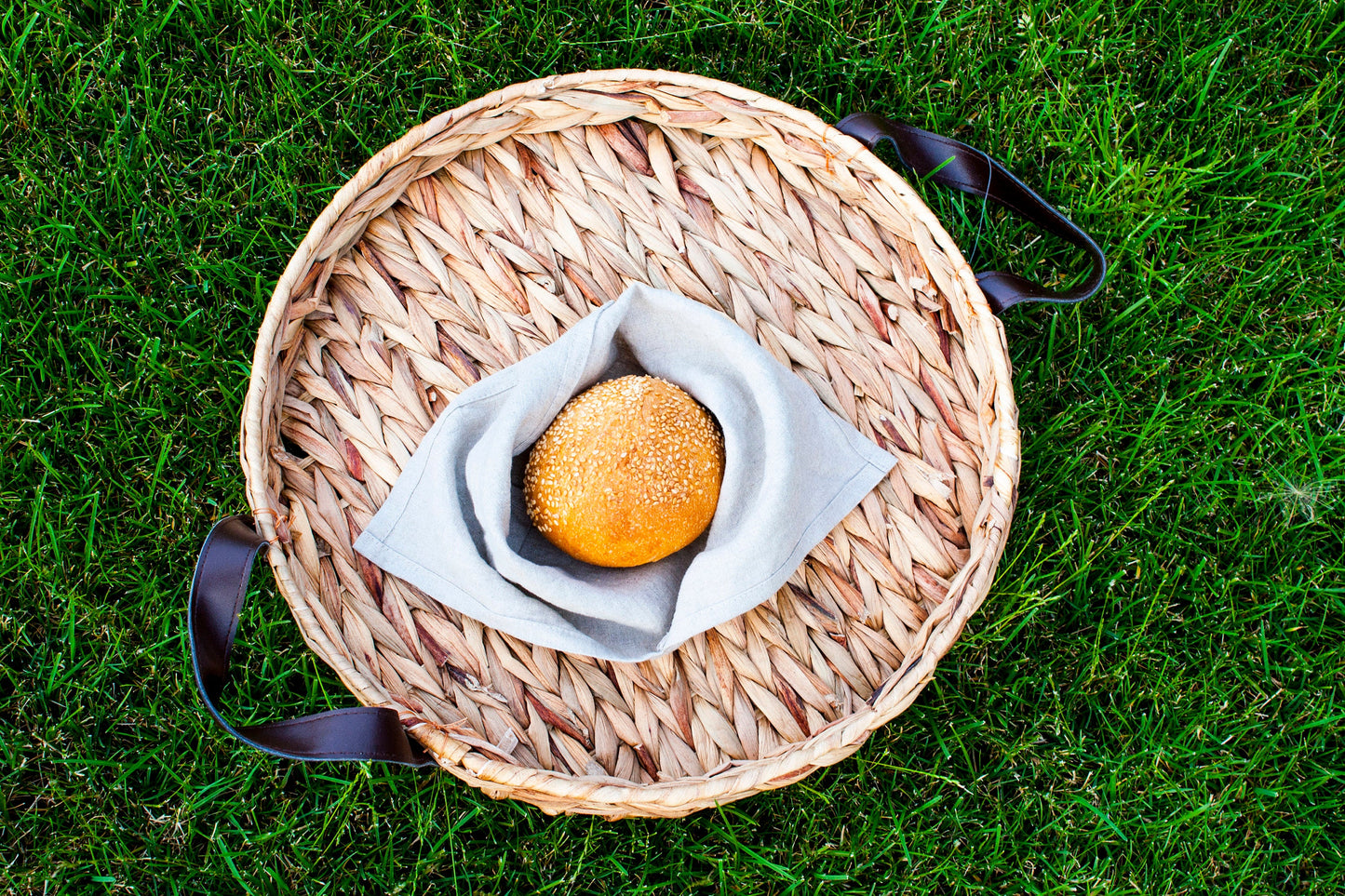 Linen Bento Bag - Bread and Produce Bag