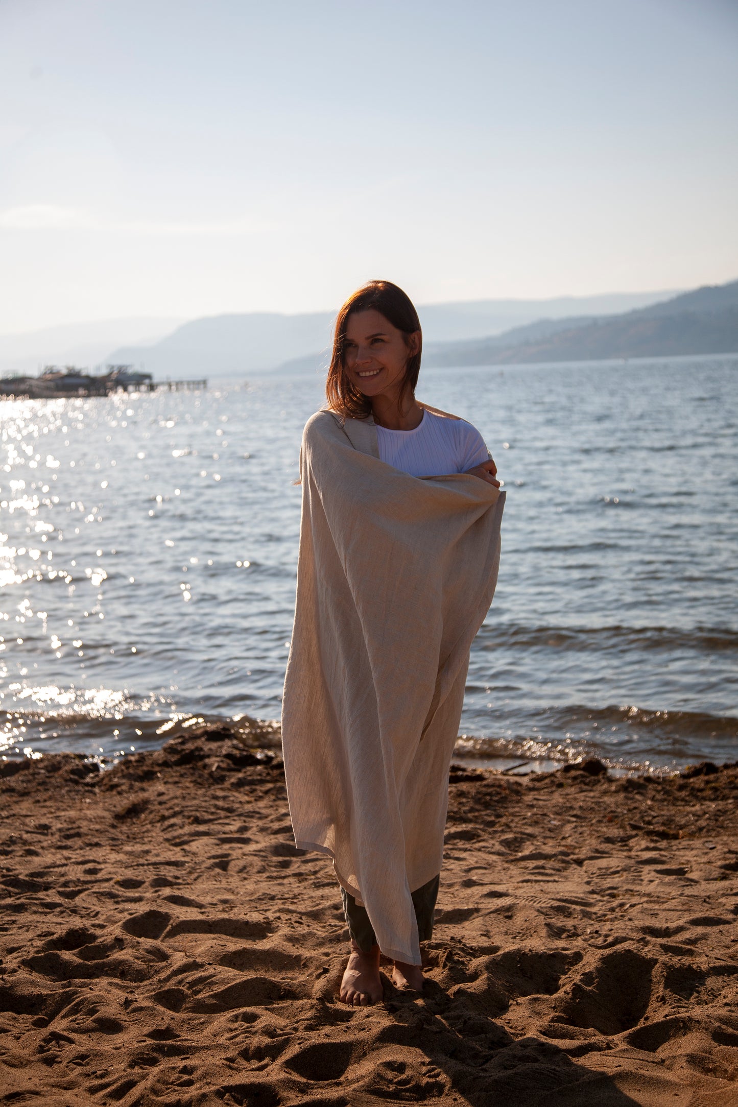Linen Bath or Beach Towel