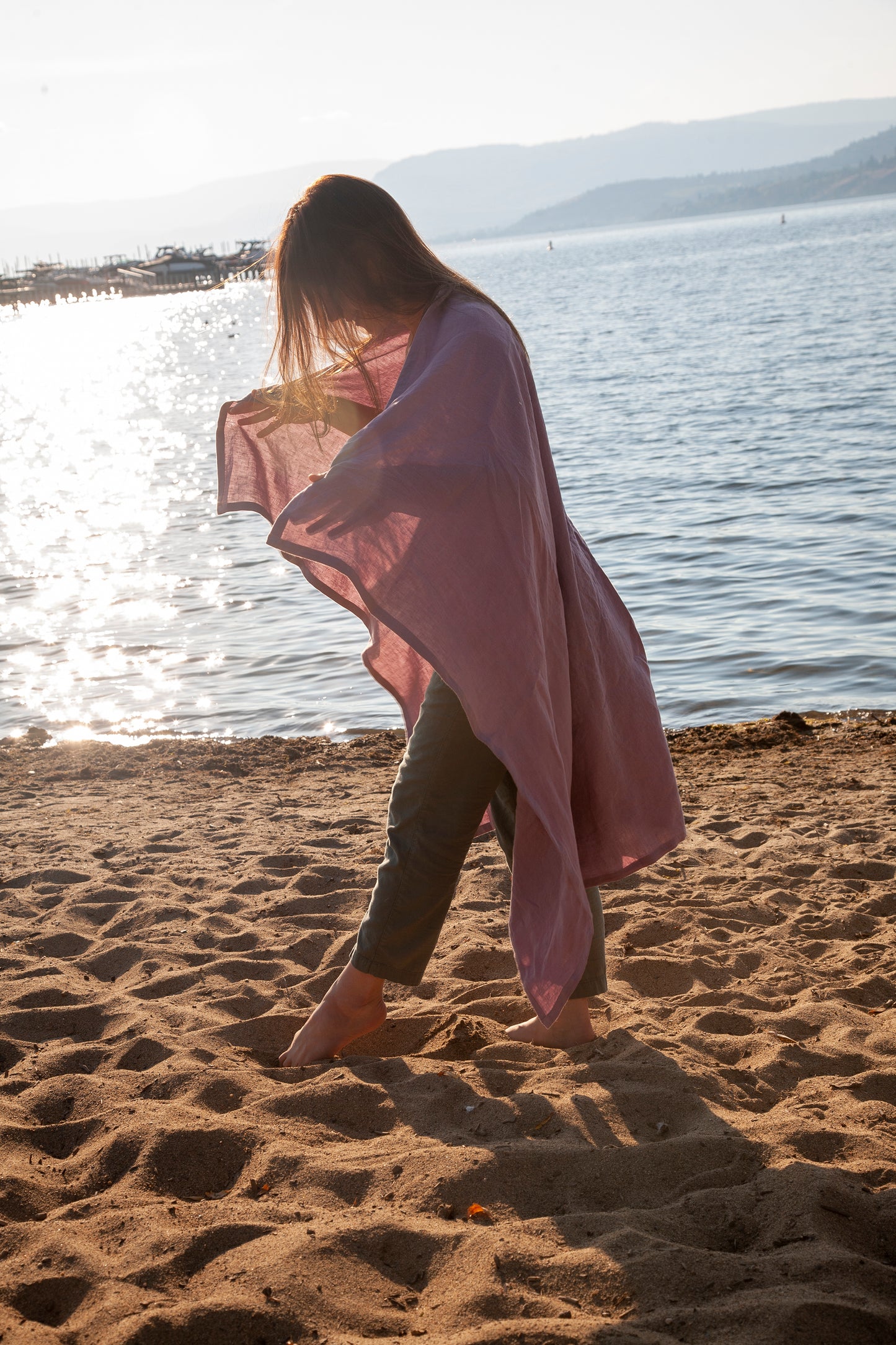 Linen Bath or Beach Towel