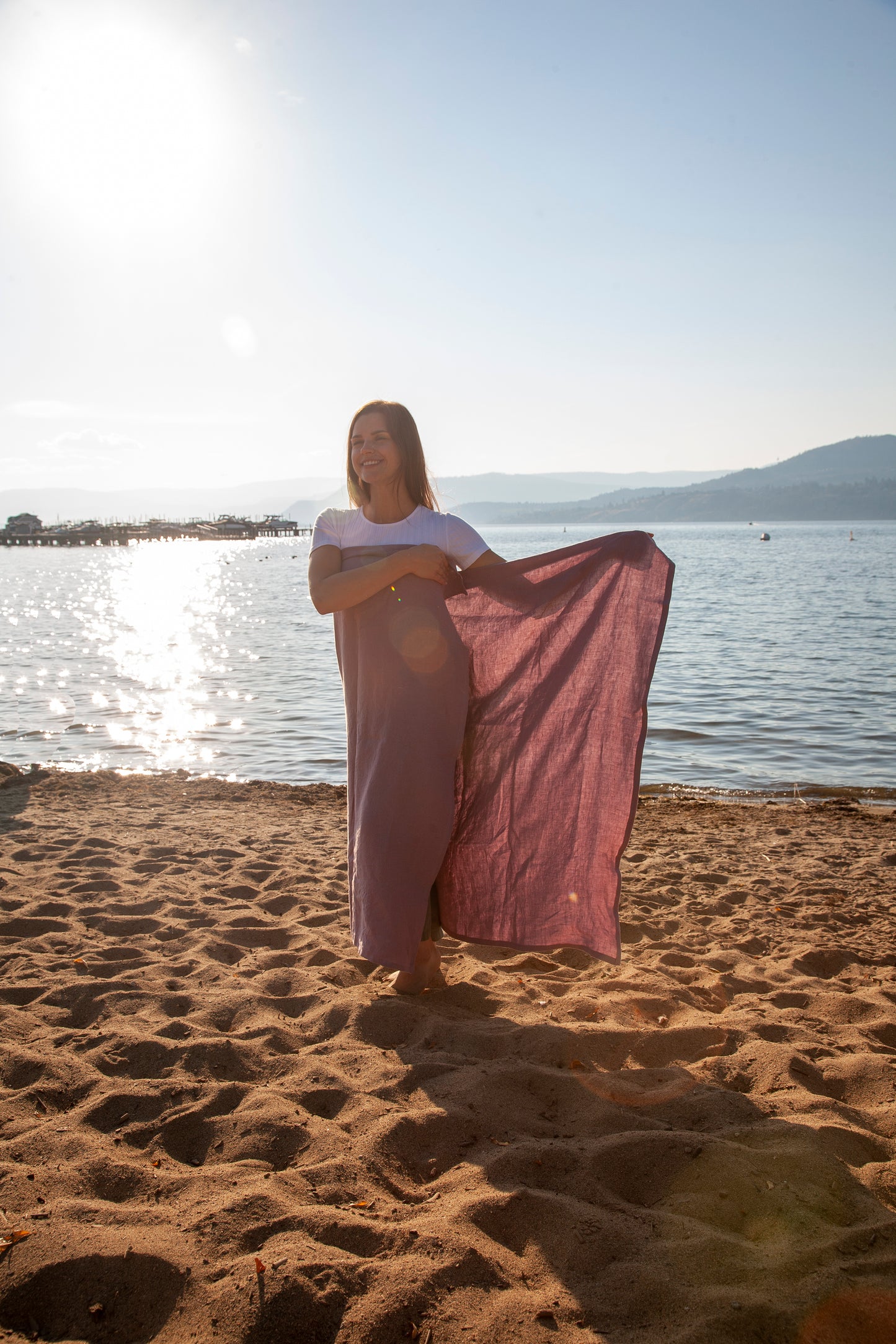 Linen Bath or Beach Towel