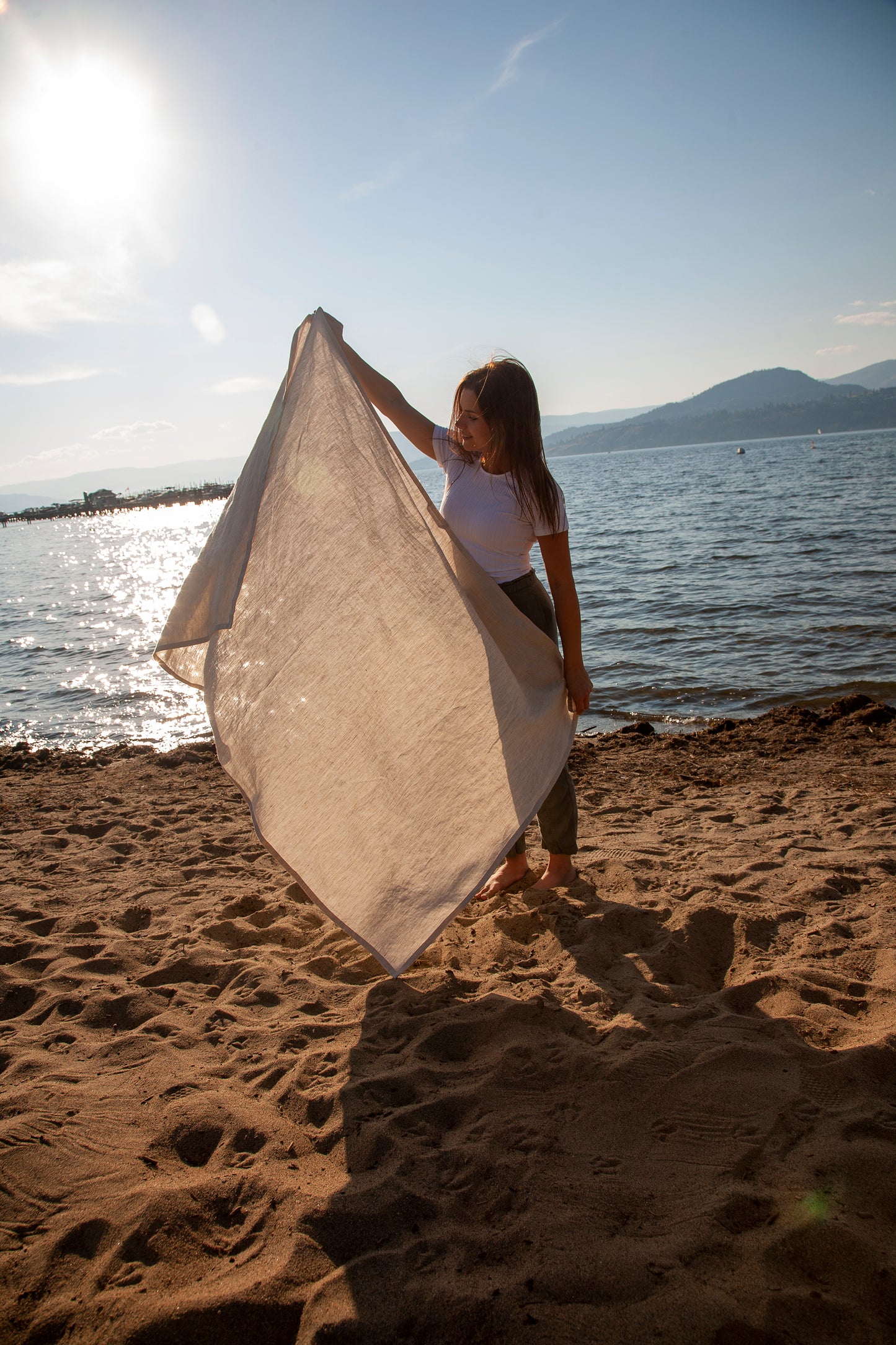 Linen Bath or Beach Towel